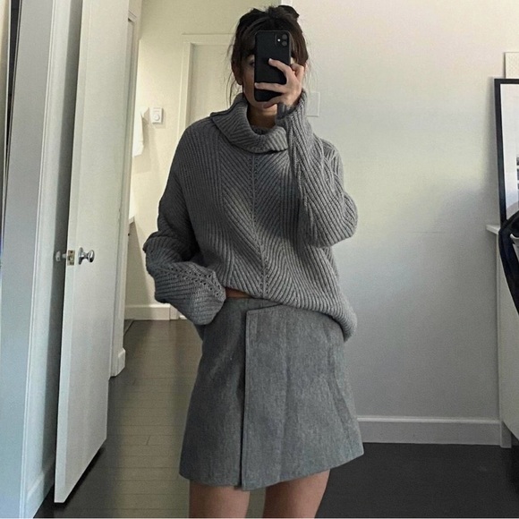 MAJE Matignon Gray Women's Sweater - Picture 2 of 7